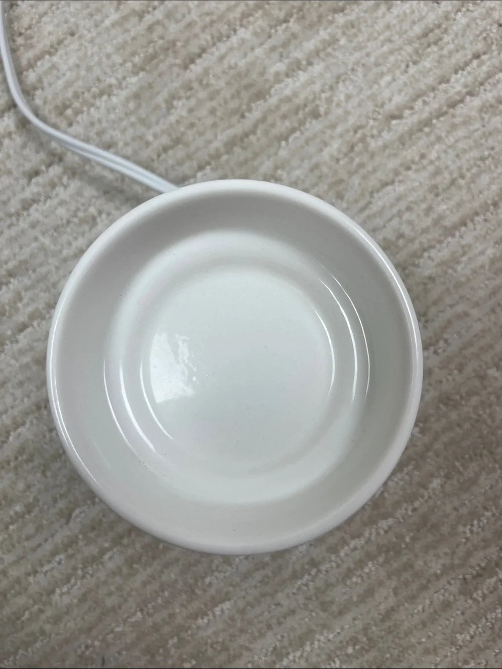 Scentsy Tilia Mid Size Wax Warmer White Black Tree Retired NWOT